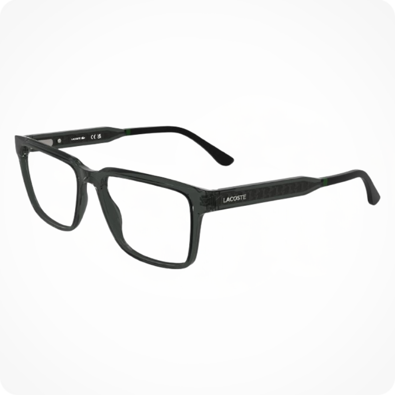 LACOSTE rectangle style eyeglasses frame