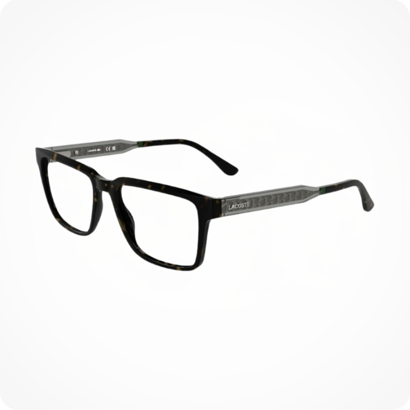LACOSTE rectangle style eyeglasses frame
