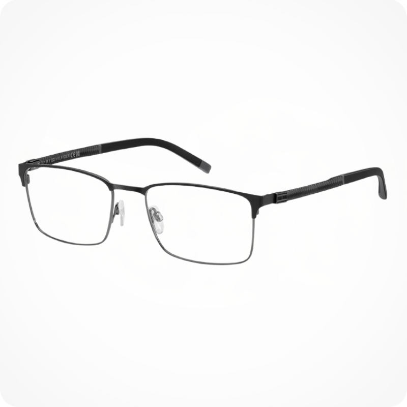 Tommy Hilfiger Rectangle Style Eyeglasses Frame