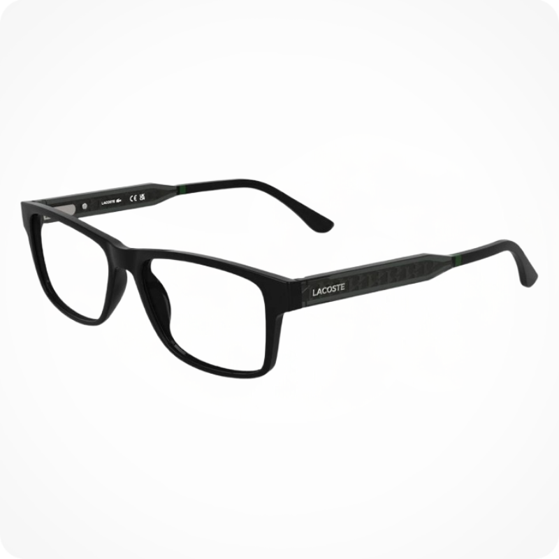 LACOSTE rectangle style eyeglasses frame