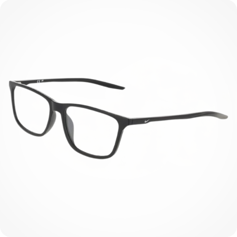NIKE Rectangle Style Eyeglasses Frame