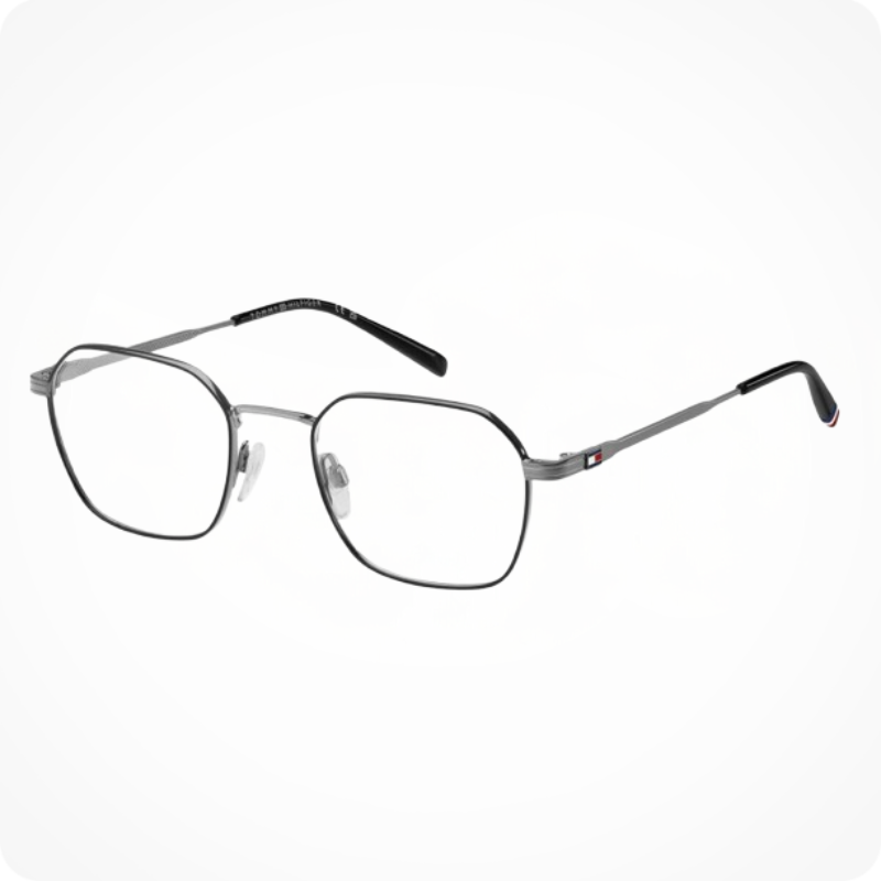 Tommy Hilfiger Hexagon Style Eyeglasses Frame