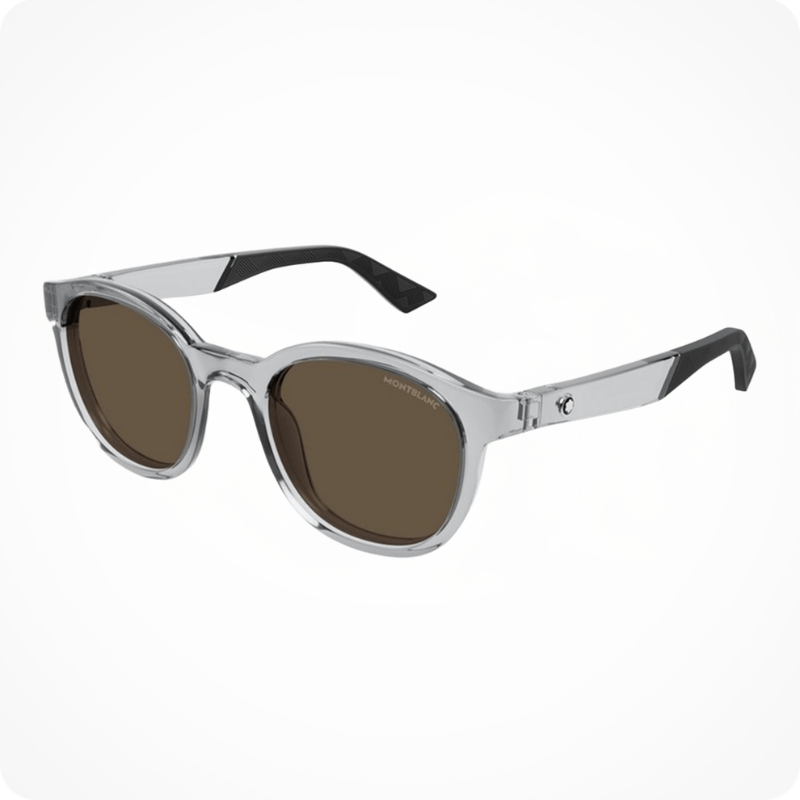 Mont Blanc Round-Style Sunglasses