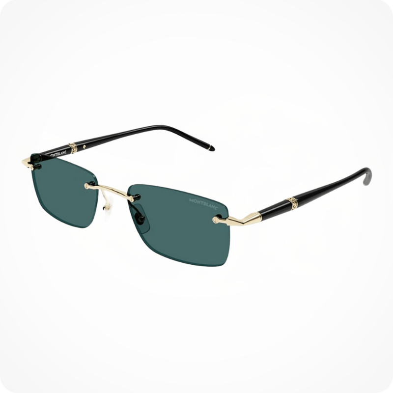 Mont Blanc Rectangle-Style Sunglasses