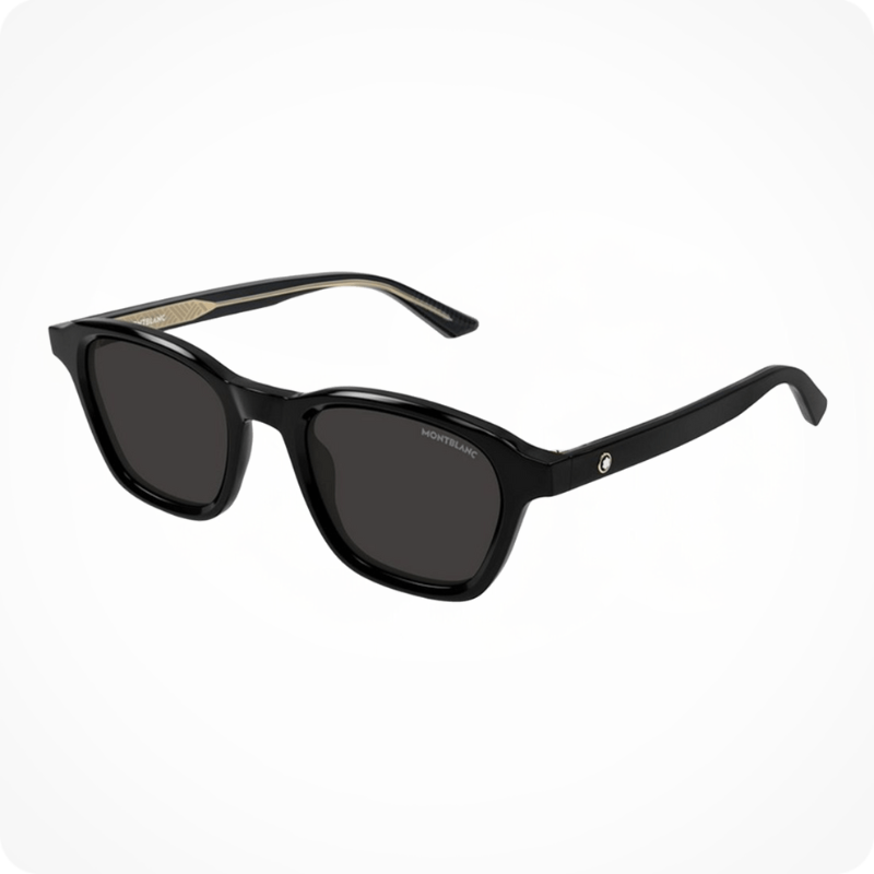 Mont Blanc Round-Style Sunglasses