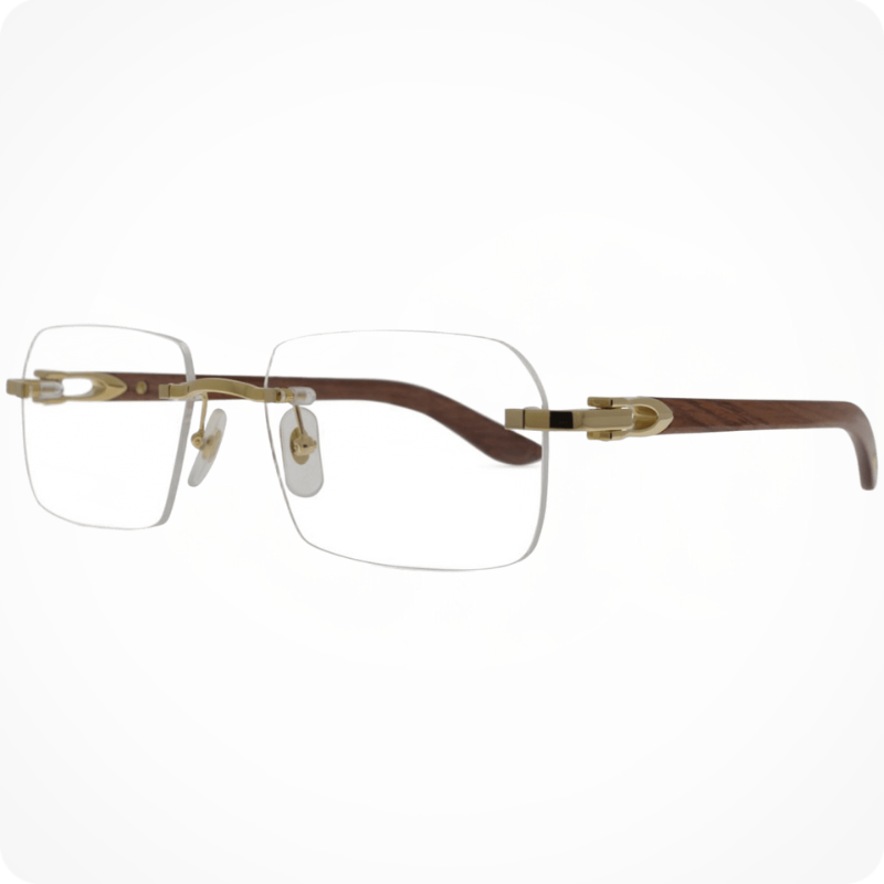 Cartier Square Style  Eyeglasses Frame