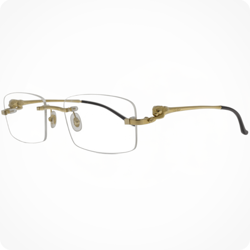 Cartier Rectangle Style  Eyeglasses Frame
