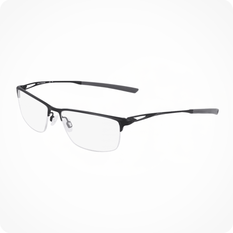 Nike NK 6064 001 56 Men's Eyeglasses Frame