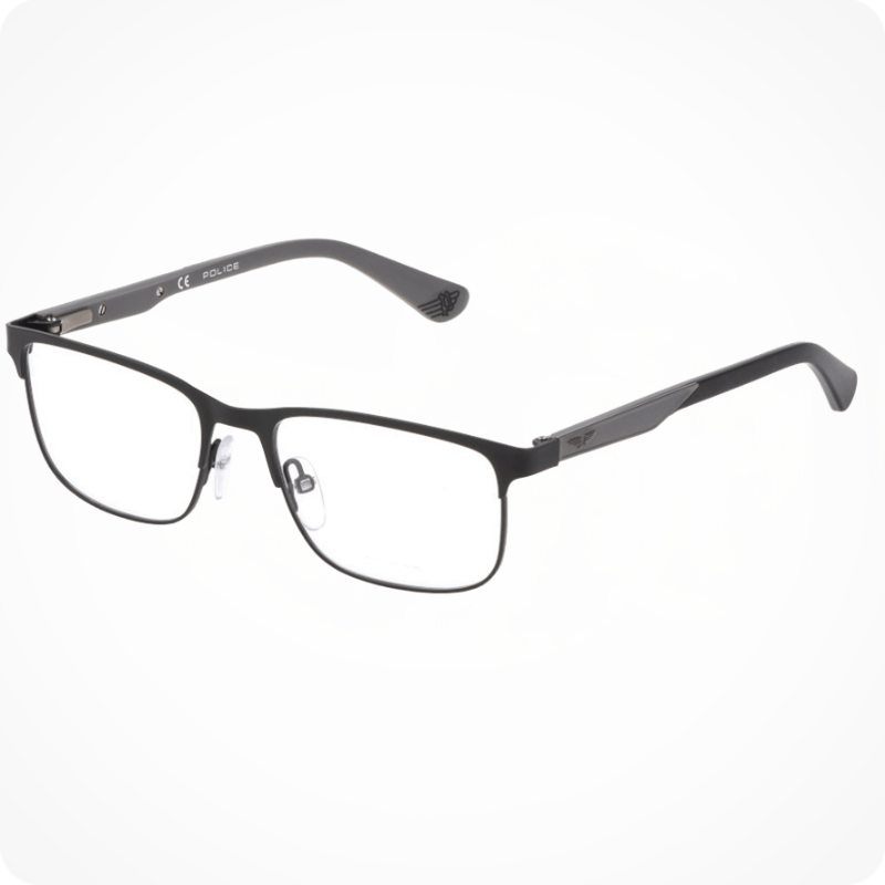 Police Junior Square Style Eyeglasses Frame