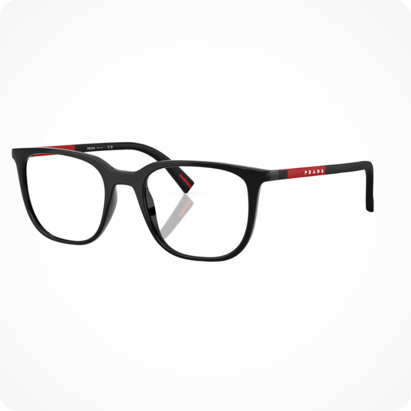 Prada Linea Rossa Pillow Style Eyeglasses Frame