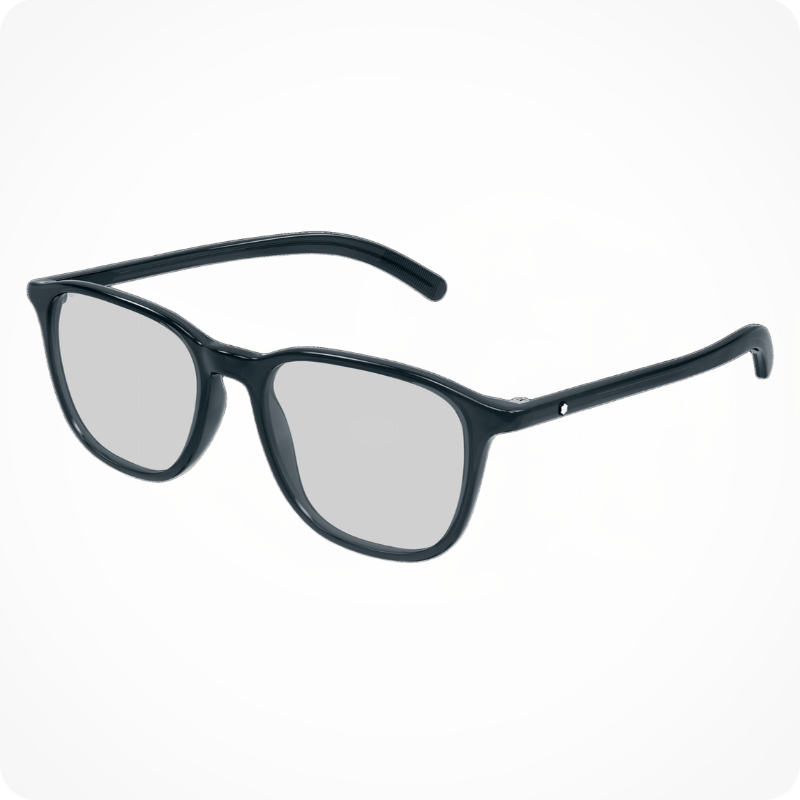 Mont Blanc Rectangle-Style Eyeglasses Frame