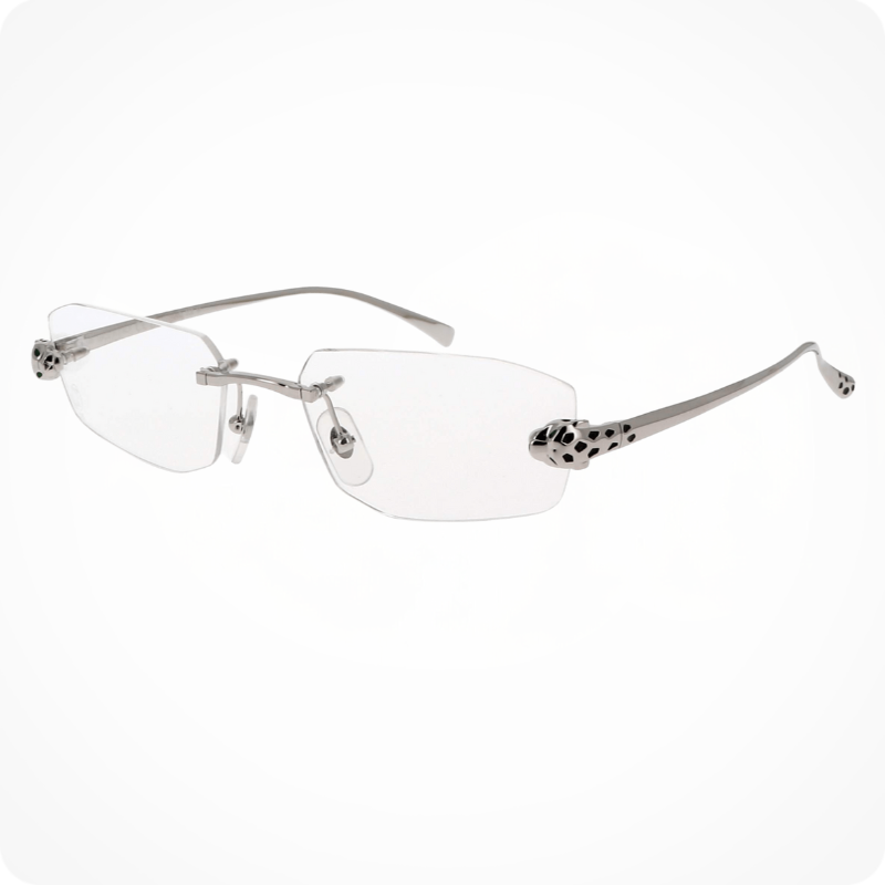 Cartier Rectangle Style  Eyeglasses Frame