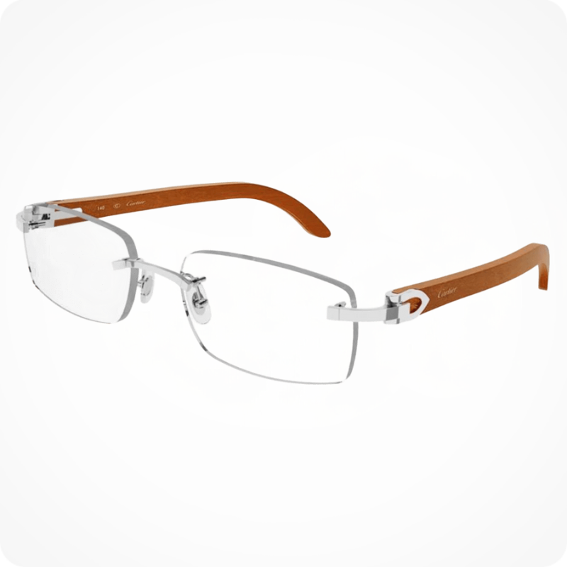 Cartier Rectangle Style  Eyeglasses Frame