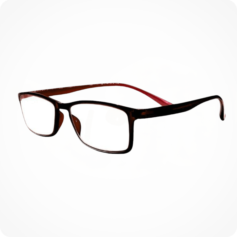 Desire Anti-Blue Light Reading Glasses - Shiny Brown