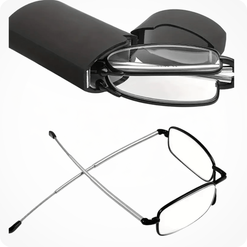 Blue Light Blocking Folding Metal Reading Glasses