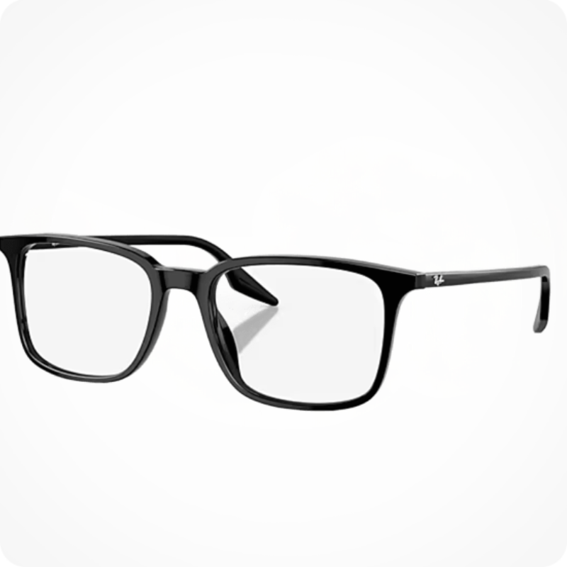 Ray-Ban Rectangle-Style Eyeglasses Frame