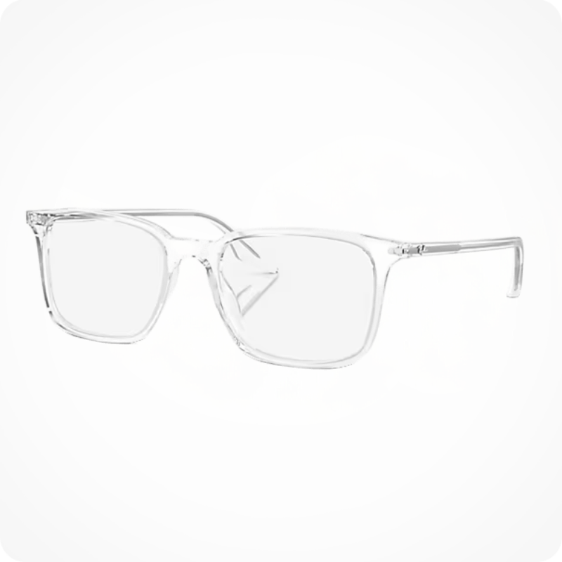 Ray-Ban Rectangle-Style Eyeglasses Frame