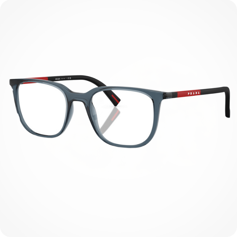 Prada Linea Rossa Pillow Style Eyeglasses Frame