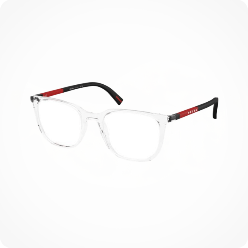 Prada Linea Rossa Pillow Style Eyeglasses Frame