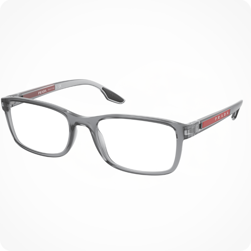 Prada Linea Rossa Rectangle Style Eyeglasses Frame
