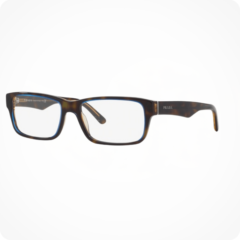 Prada Milano Rectangle Style Eyeglasses Frame