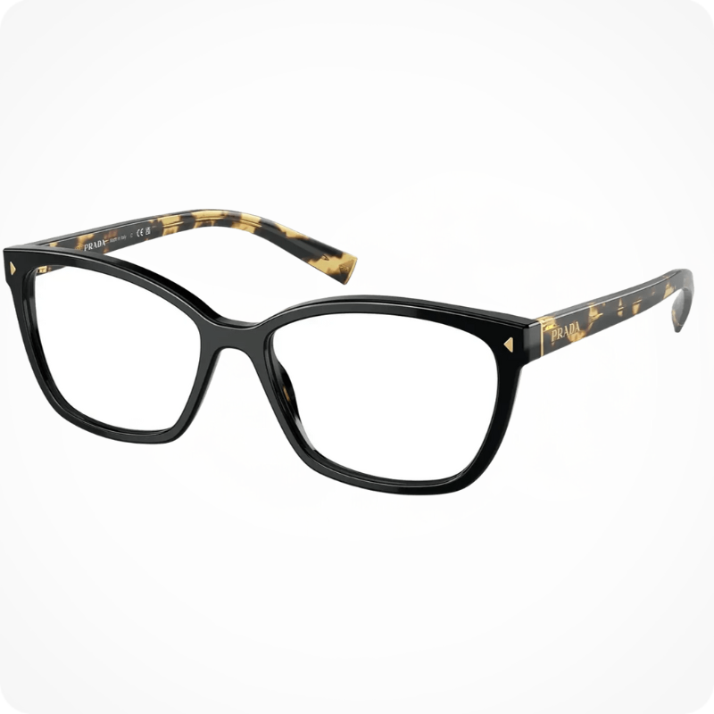 Prada Milano Rectangle Style Eyeglasses Frame