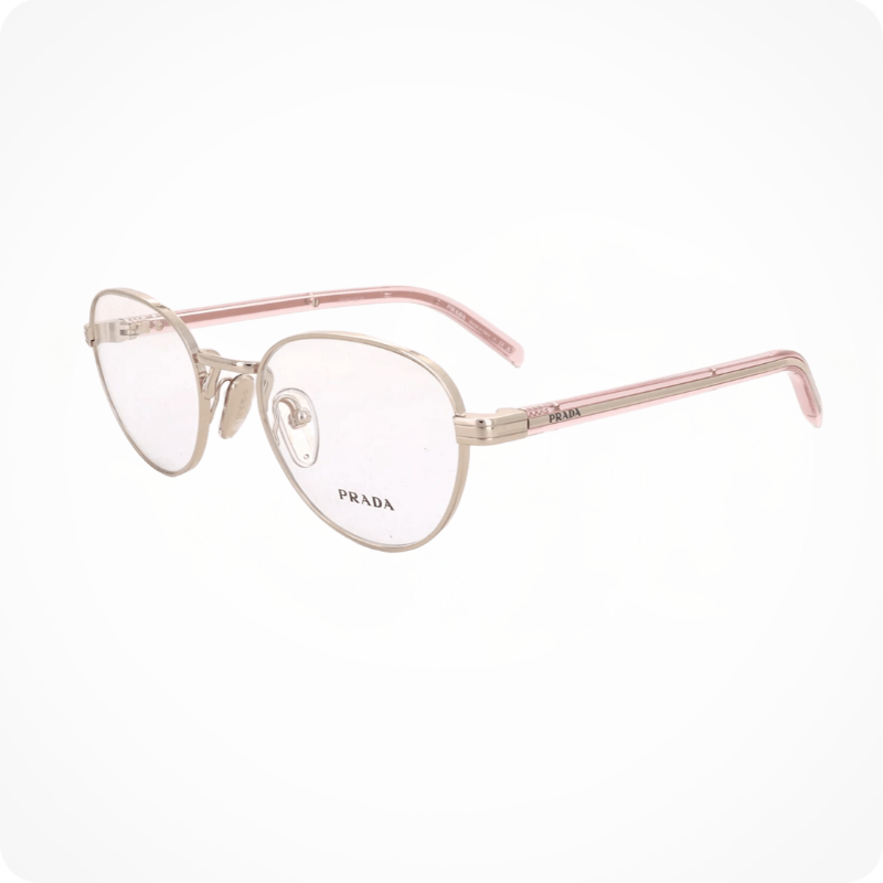 Prada Milano Round Style Eyeglasses Frame