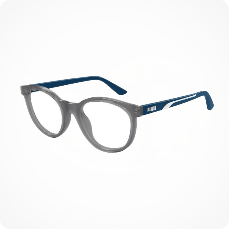 PUMA Junior Round style Eyeglasses Frame