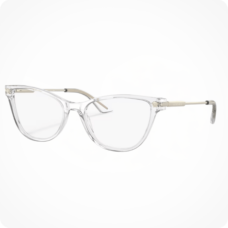 Versace Cat Eye Style Eyeglasses Frame