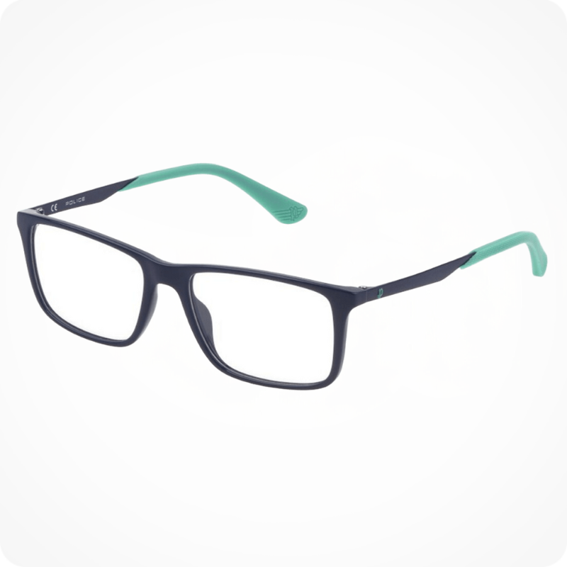 Police Junior Square Style Eyeglasses Frame