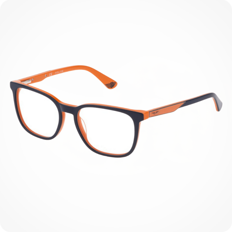Police Junior Square Style Eyeglasses Frame