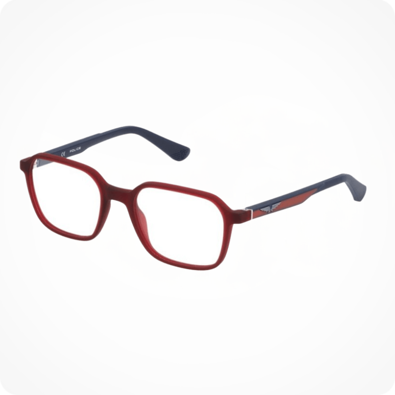 Police Junior Square Style Eyeglasses Frame