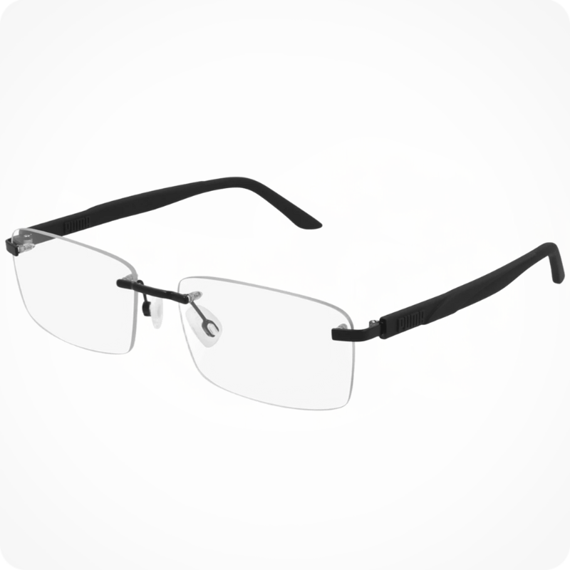 PUMA Rectangle Style Eyeglasses Frame