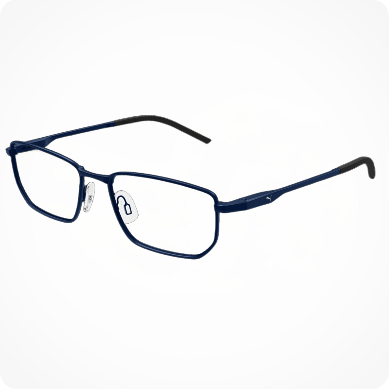 PUMA Rectangle Style Eyeglasses Frame