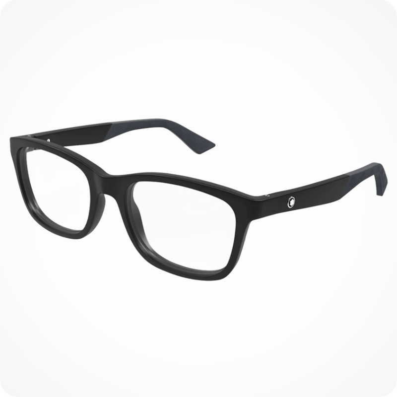 Mont Blanc Square-Style Eyeglasses Frame