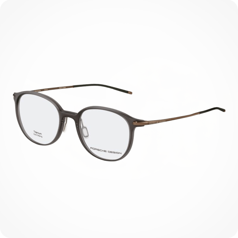 Porsche Design P8734 D 51 Black Unisex Eyeglasses Frame