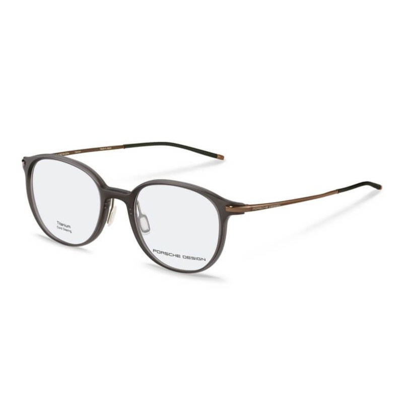 Porsche Design P8734 D 51 Black Unisex Eyeglasses Frame