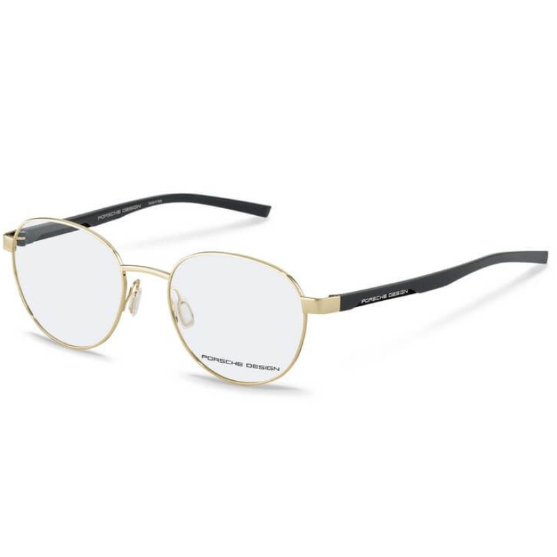 Porsche Design P8746 C 51 Gold Unisex Eyeglasses Frame