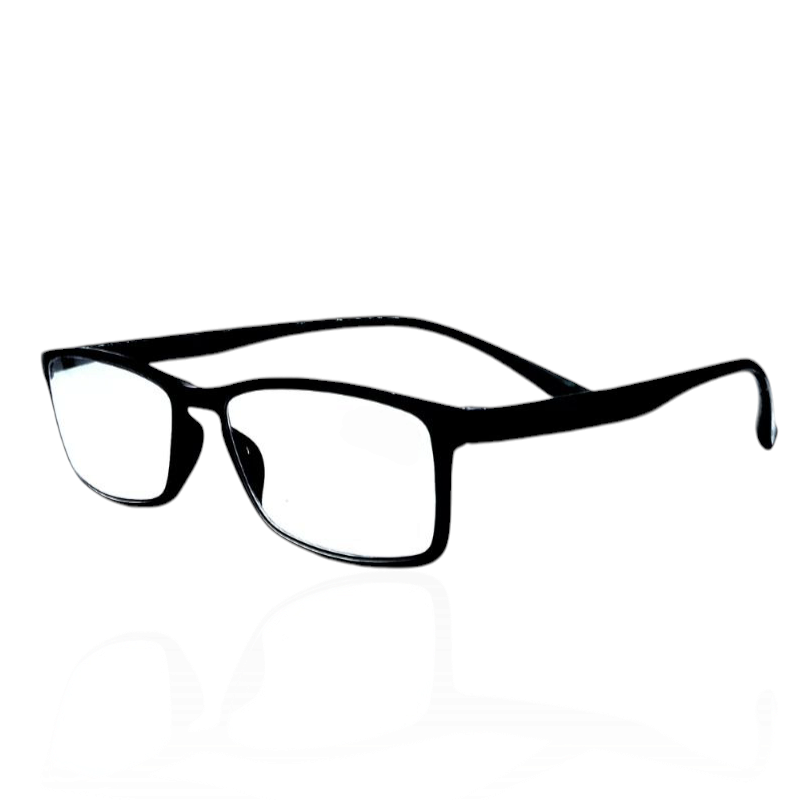 Desire Anti-Blue Light Reading Glasses - Shiny Black