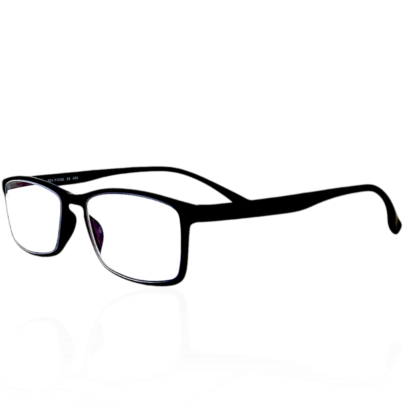 Desire Anti-Blue Light Reading Glasses - Matte Black