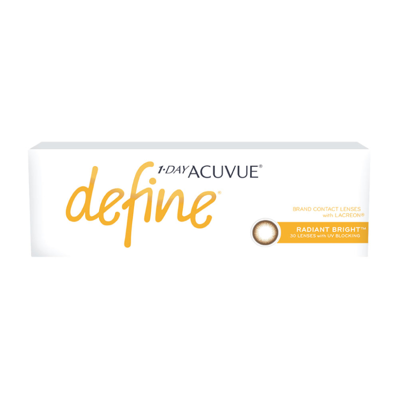 1-Day Acuvue Define (30 Pack) - Enhancing Daily Disposable Contact Lenses 