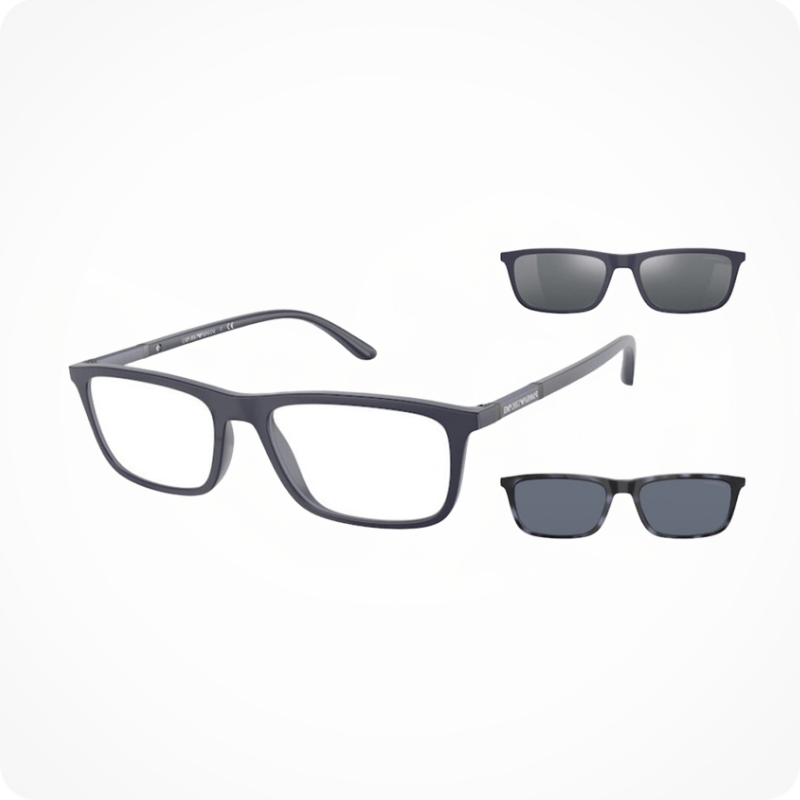 Emporio Armani EA4160 5088/1W Men's Clip-On Frames