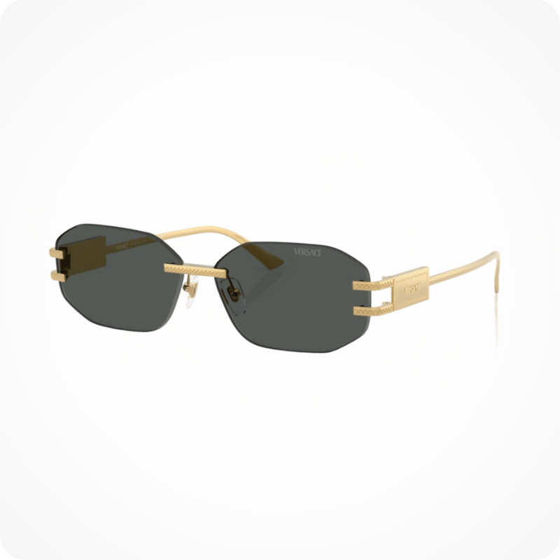 VERSACE irregular style sunglasses