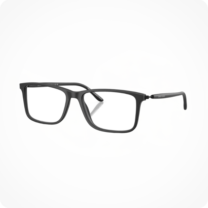 GIORGIO ARMANI Rectangle-Style Eyeglasses Frame