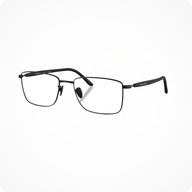 GIORGIO ARMANI Rectangle-Style Eyeglasses Frame