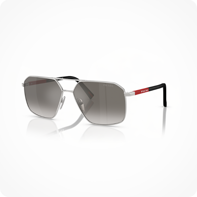 Prada Linea Rossa Irregular-Style Sunglasses