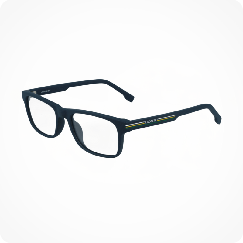 LACOSTE rectangle style eyeglasses frame