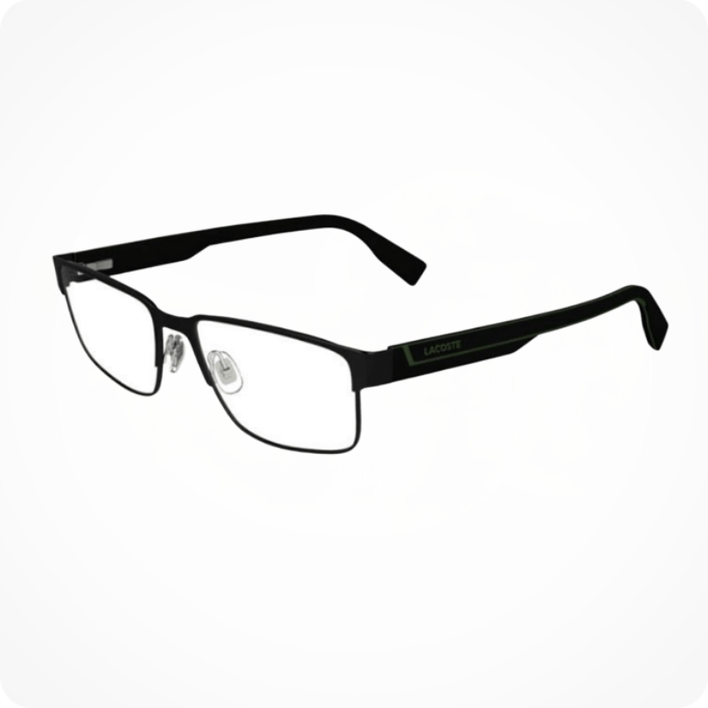 LACOSTE rectangle style eyeglasses frame