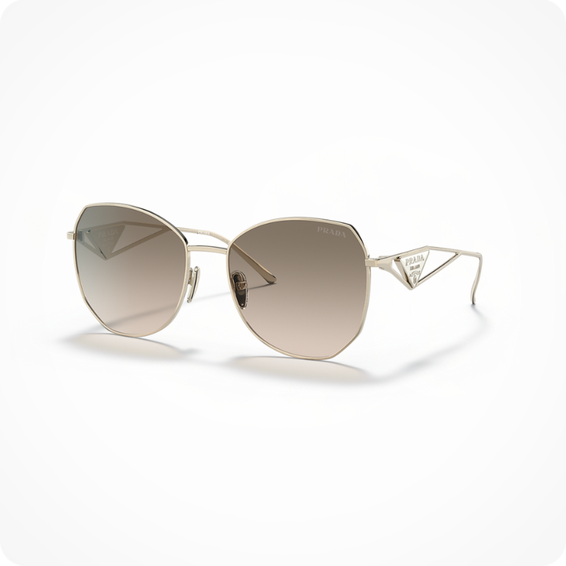 PRADA MILANO Irregular-Style Sunglasses