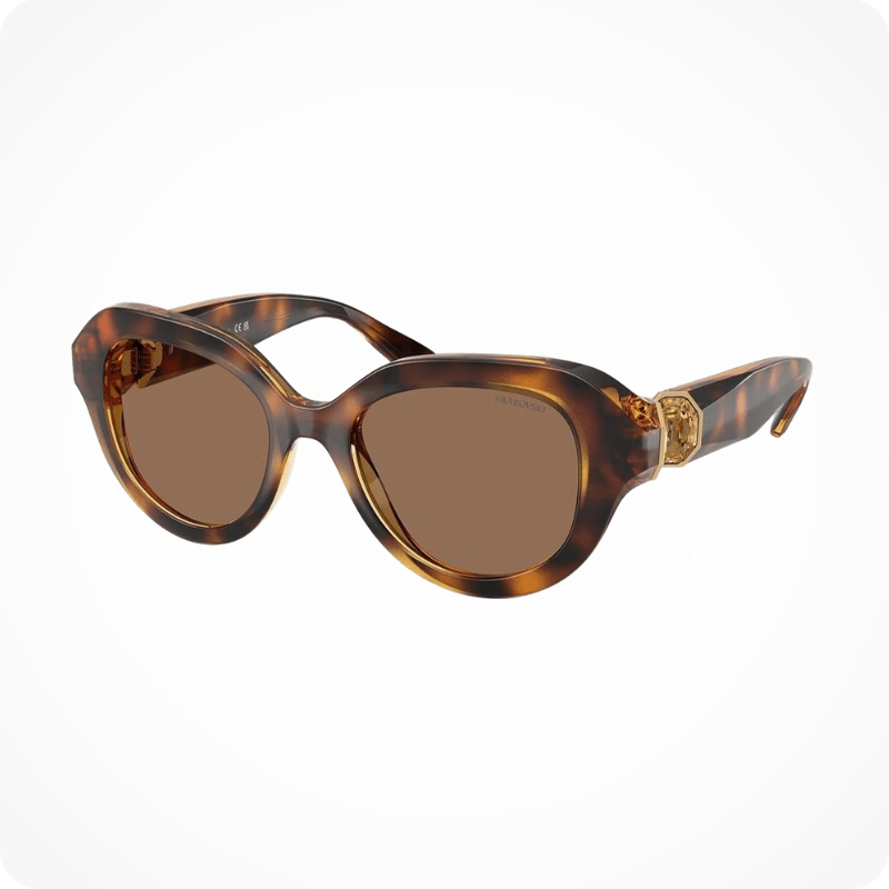 Swarovski Round-Style Sunglasses